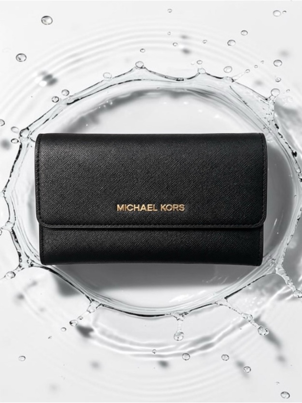 Michael Kors Jet Set Travel Large Trifold Wallet